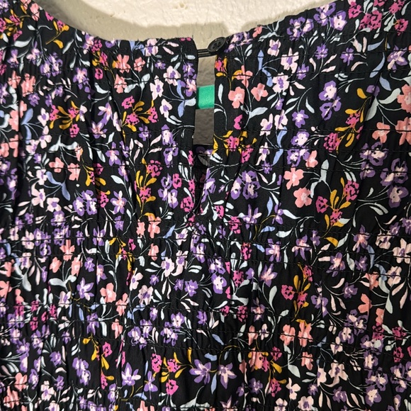 Terra & Sky Woman’s Dress Size 2X Cottage Farmhouse Multi Color Midi - Picture 6 of 6